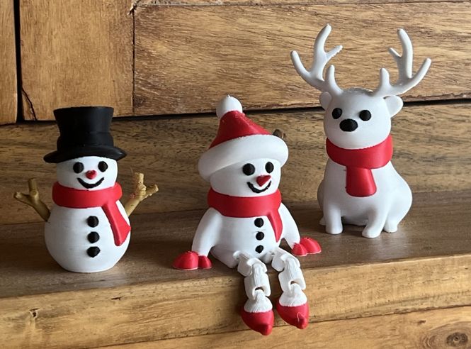 Hovedbilde Søte og glade julefigurer