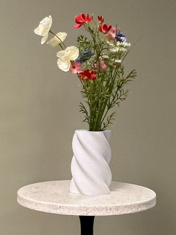 Vase 2 – Moderne 3D-printet vase