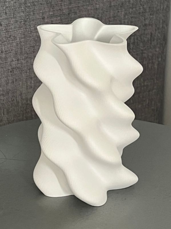 Vase 3 – Organisk PLA-vase