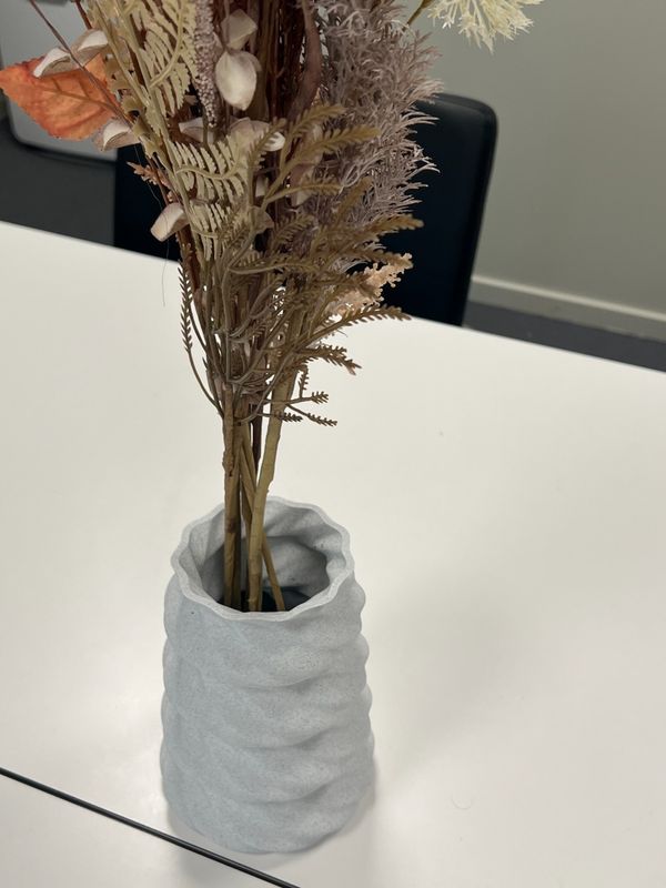 Vase 5 – Skulpturell 3D-printet vase